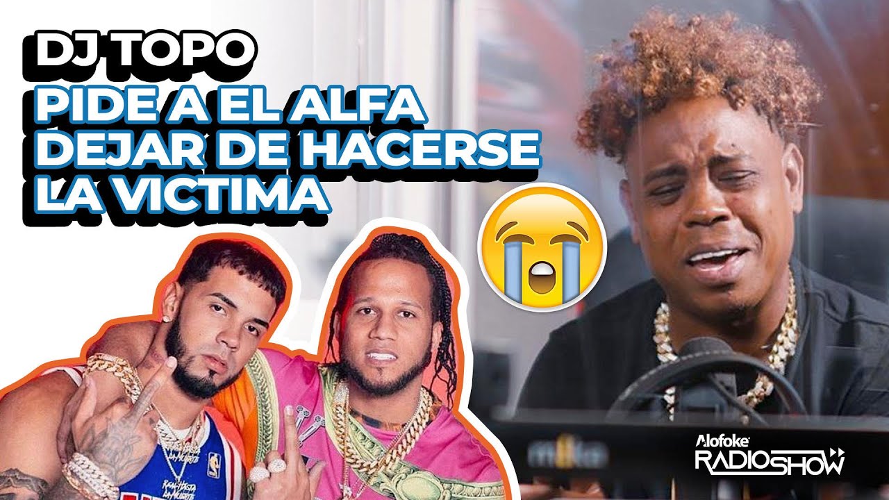 DJ TOPO PIDE A EL ALFA DEJAR DE HACERSE LA VICTIMA EN EL CASO BUGATTI (EL DESPELUÑE)