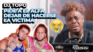 DJ TOPO PIDE A EL ALFA DEJAR DE HACERSE LA VICTIMA EN EL CASO BUGATTI (EL DESPELUÑE) Bugatti De El Alfa
