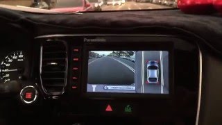 勁聲汽車音響 2015 MITSUBISHI OUTLANDER 360度 環景影像輔助 實際路試