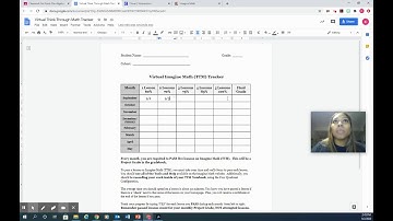 How to use the Imagine Math Virtual Tracker?