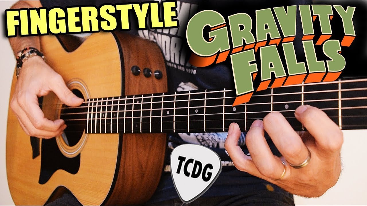 Mira como suena la canción de GRAVITY FALLS en Guitarra Acústica  Fingerstyle! - YouTube