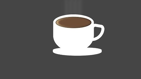 CSS Coffee Cup with Stream