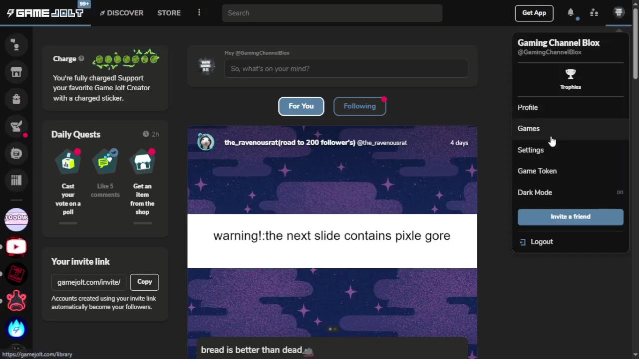 Gamejolt Tutorials How To Find Game Token 2025 YouTube Maxresdefault 