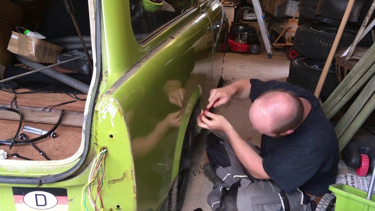 Trabant 601 - Kotflügel vorn und hinten demontieren - Tabi Vlog #13