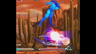 MvC2: Romneto - Storm Unblockable on Incoming Psylocke [Romneto Commentary]