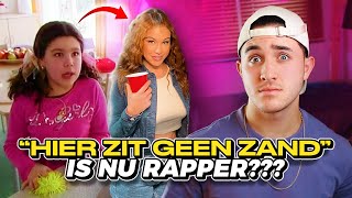 DEZE MEID IS NU OOK AL RAPPER | Djallas