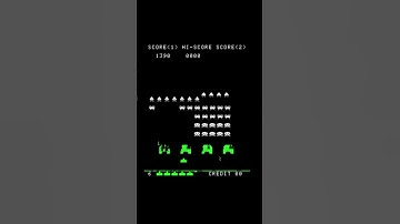 SPACE INVADERS (1978) - ROUND 1 passed ! Video game
