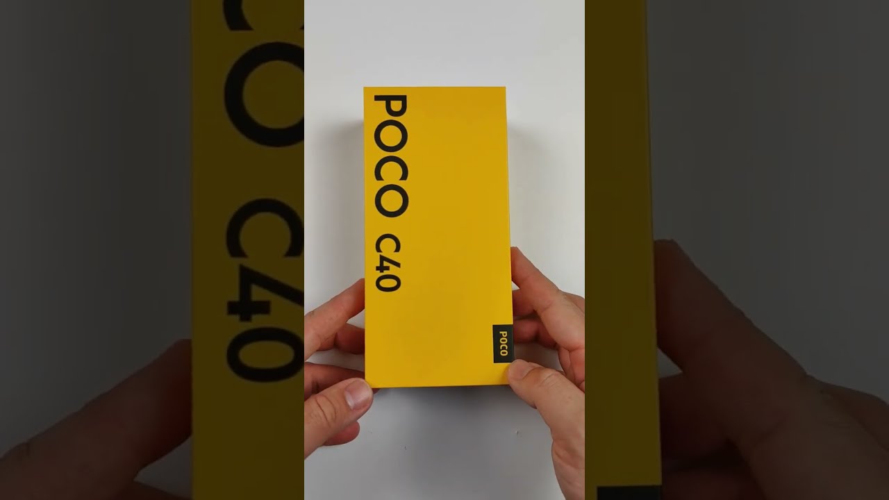 video Xiaomi Poco C40 2022