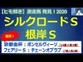 ＜シルクロードS＆根岸S＞【ヒモ解き】激走馬 発見！2020