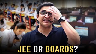 JEE OR BOARDS - Which to Focus | ft. Sachin Sir?| Physics Wallah