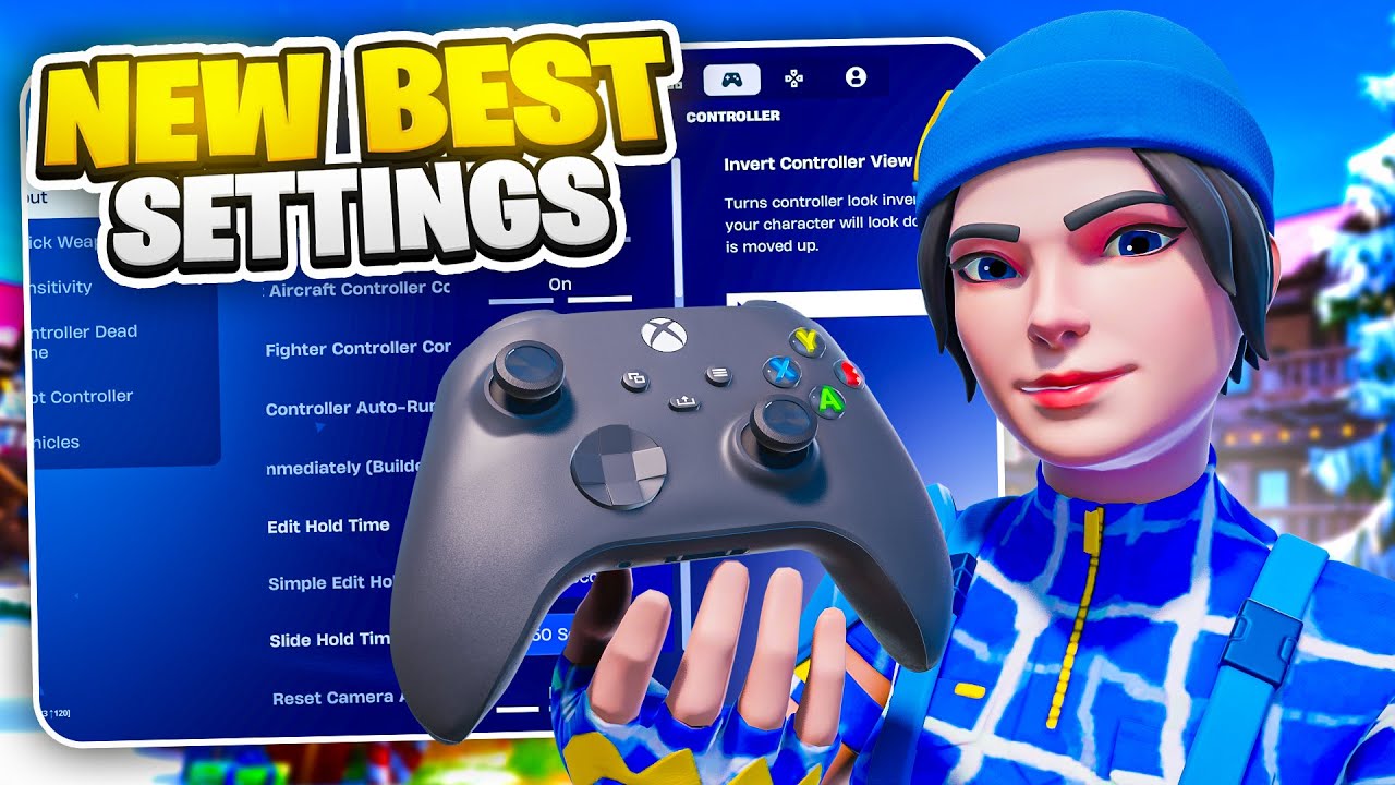 *NEW* BEST Controller SETTINGS + Sensitivity in Fortnite Chapter 7