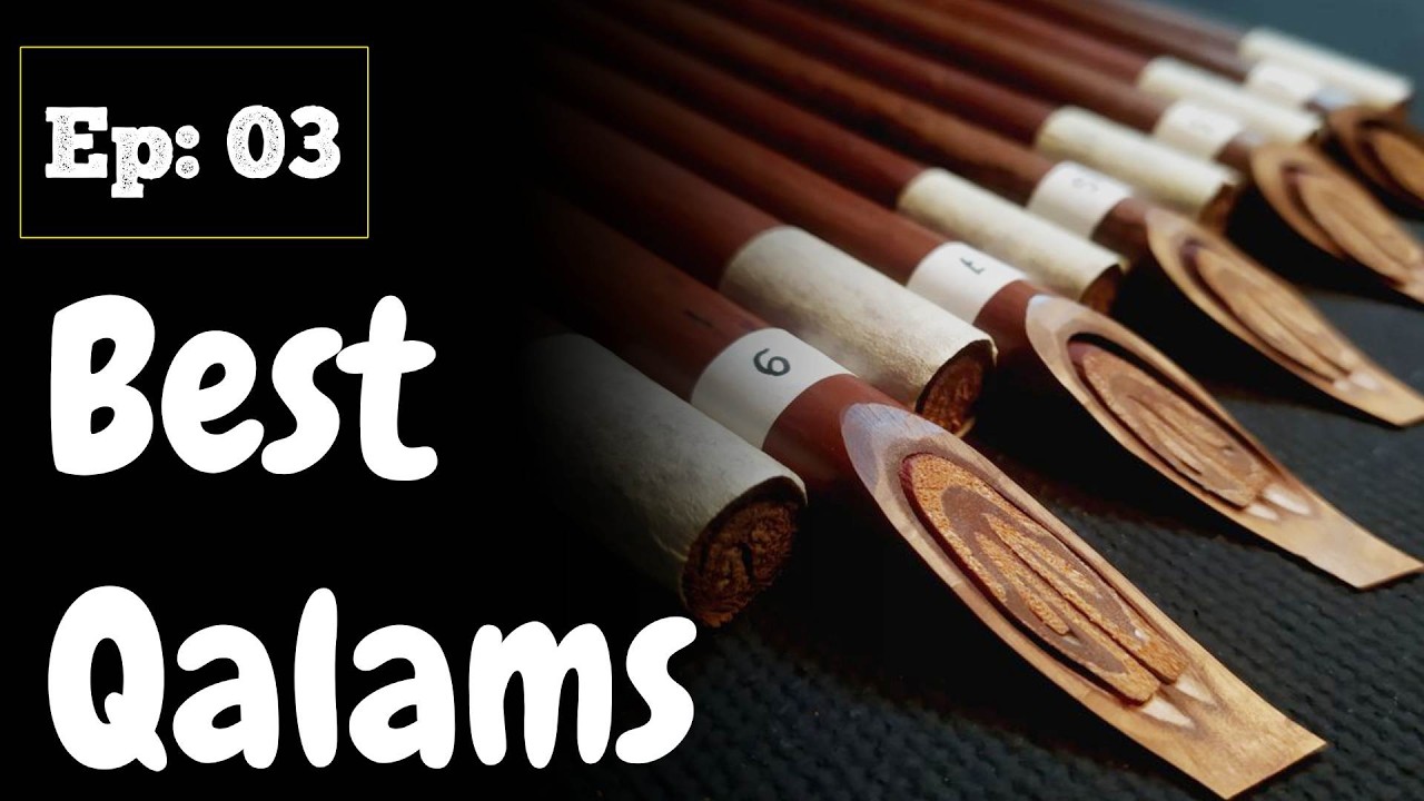 Types of Qalams for Arabic Calligraphy | Beginners ke Liye Best Calligraphy Pens 