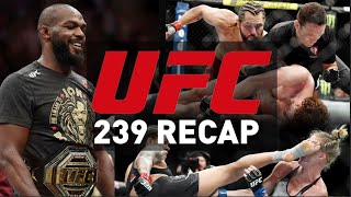 Jon Jones STILL the Champ | Nunes lands MASSIVE kick | Fastest KO in UFC History | UFC 239 Recap