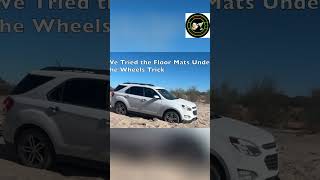 SUV RESCUE: Epic Sand Rescue Operation Unfolds! #shorts