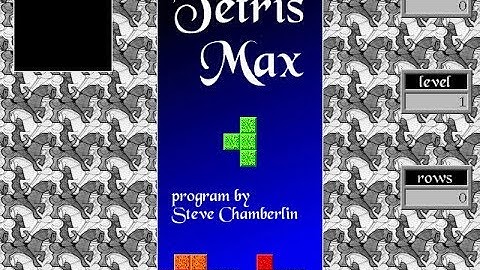 Tetris Max/Bricklayer - A solid Tetris clone with an unforgettable soundtrack! (Best of the Mac)