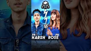 PN HARSH vs PN ROSE 1v1 Challenge Game 🤣❤️ @PNROSE #SHORTS #PNHARSH #PNROSE