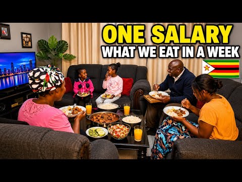 How We Feed a Family of 4 in Zimbabwe 🇿🇼 on One Income