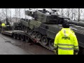 Leopard 2A4 boarding (Finnish Defence Forces)