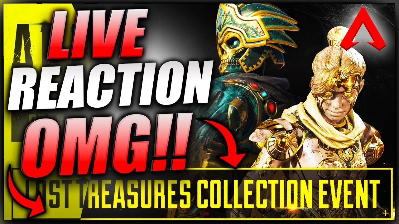 LIVE REACTION to Apex Legends Lost Treasures Collection Event Trailer! (Season 5)