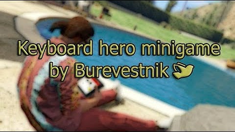 GTA 5 | Keyboard hero minigame | FiveM