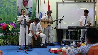 Download lagu Salsa Atlaya, Cover Ello 'Pergi untuk Kembali' Lepas sambut kepala Sekolah SMAN 29 Jakarta