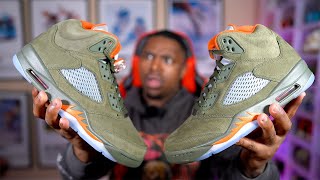 These Surprised Me Air Jordan 5 Olive Review