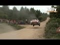 Big jump Al Qassimi at Pino's Jump! - WRC Rally Italia Sardegna 2014