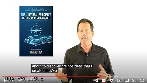 7 Natural Principles Prologue