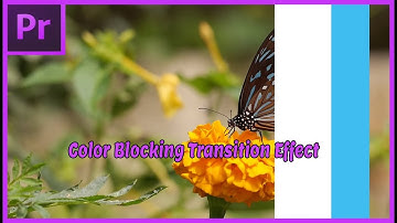 HOW TO CREATE A CLEAN COLOUR BLOCKING TRANSITION EFFECT WITH ADOBE PREMIERE PRO (Hindi/Urdu)