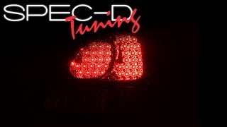 SPECDTUNING DEMO VIDEO: 1998-2005 LEXUS GS300 LED TAIL LIGHTS 2003 Lexus Gs300 Tail Light