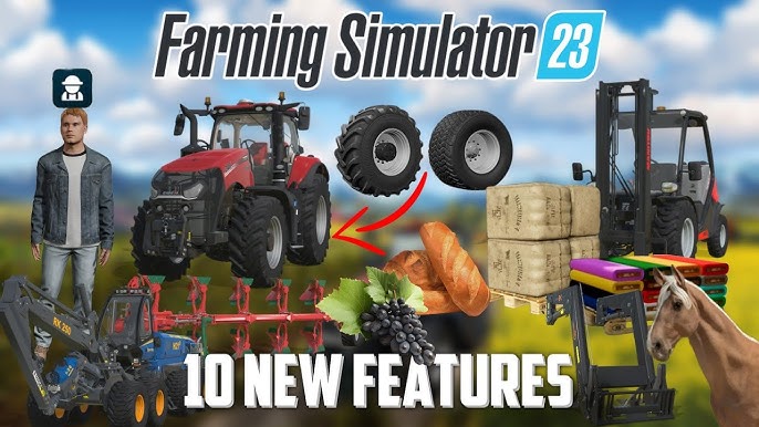 Farming Simulator 23 Garage Tour - All Confirmed Vehicles in FS 23 