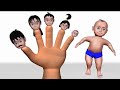 Baby finger family 3D in Greek 