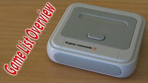 Super Console X Game List (64gb Edition) Full Wicked Overview