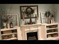 4 Easy Tips to Decorate A Mantel For Christmas || Decorate W/Me || Christmas 2017