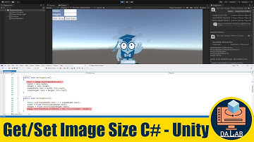 Get and Set the Size of UI image Using C# in Unity - Short Version