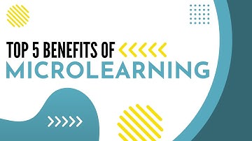 Top 5 Benefits of Microlearning | Guide to Microlearning | The URL dr.
