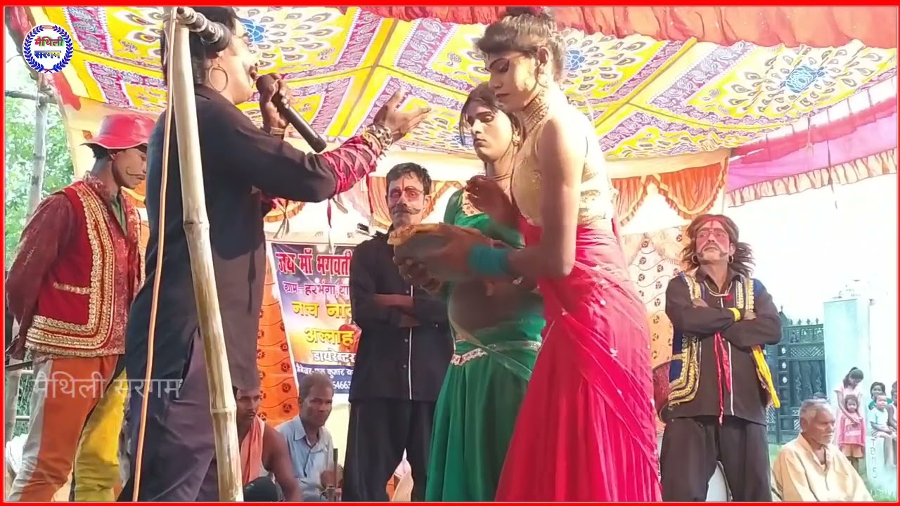 देवला मरण फूला हरण रूदल बना नौकर #bhag_15 #maithili sargam Alha rudal ke nach