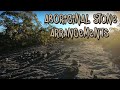 More aboriginal stone arrangements and engravings in the mangrove creek area