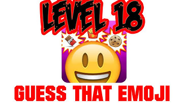 Guess That Emoji Level 18 - All Answers - Walkthrough ( By IcySpark )