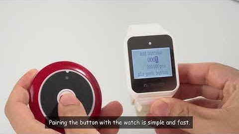 Retekess TD108 Watch receiver + T117 button