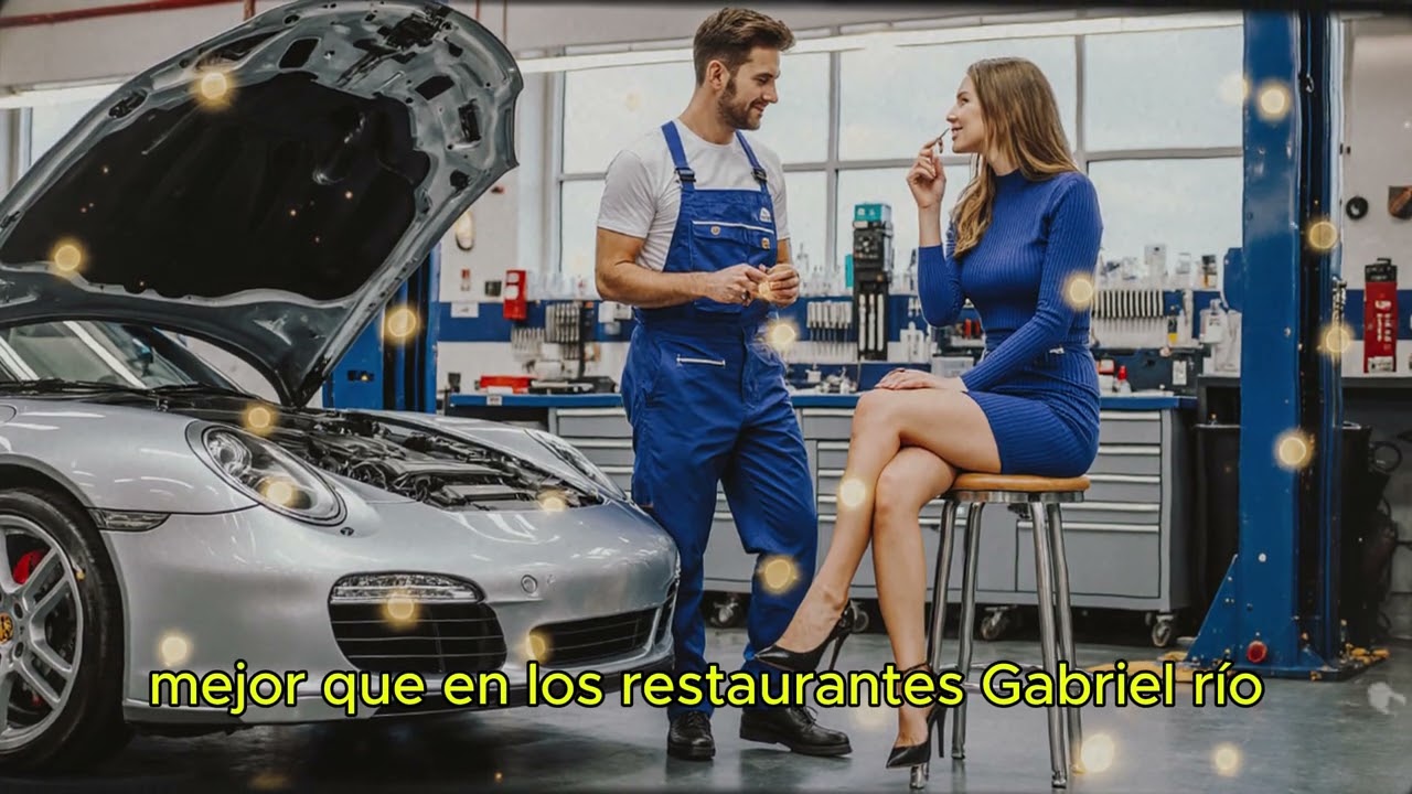 «¿Quieres una cita? ¡Arregla mi Porsche!» — Se rió la millonaria… Hasta que él encendió el motor.