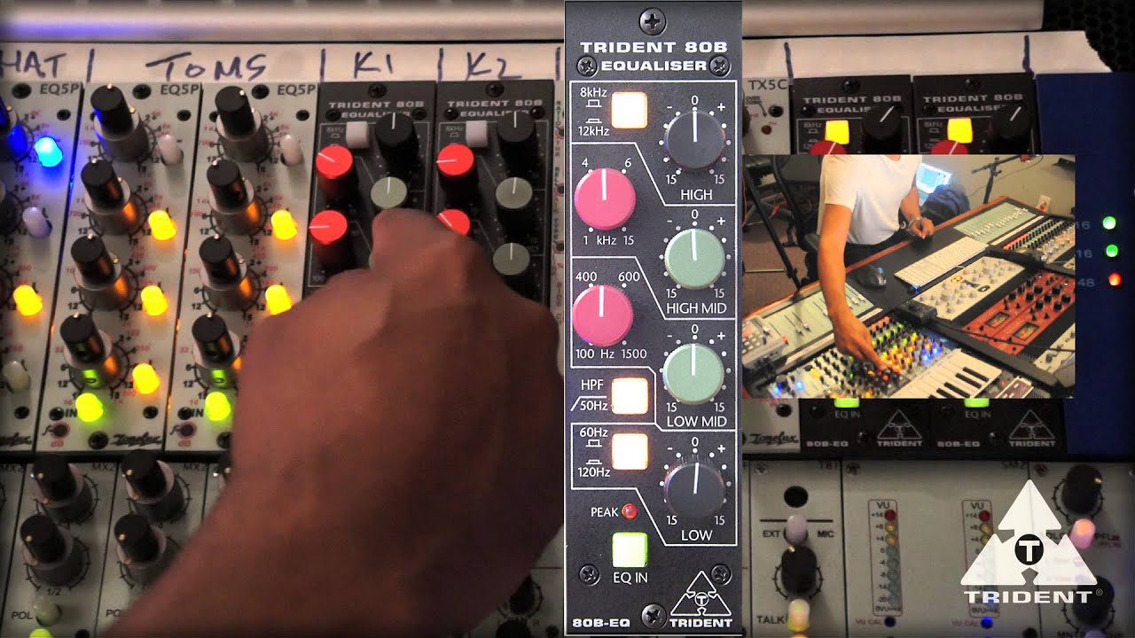 80B 500 Series EQ - Trident Audio Developments