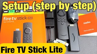 Fire TV Stick Lite: How to Setup (Step by Step for Beginners) screenshot 3