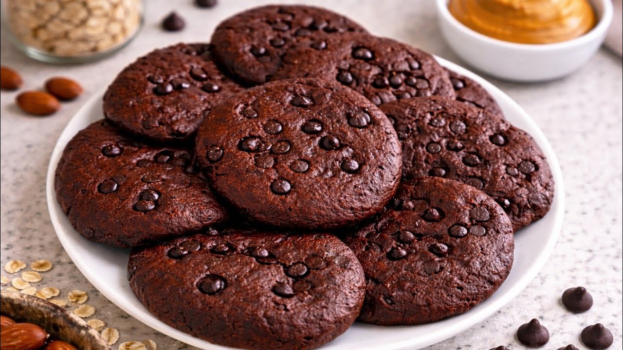 ОДИН НА 👏ОДИН ДЛЯ КРИЗИСА ДЕСЕРТОВ 10 минут Печенье ❤️ с брауни без сахара