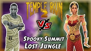Barry Bones Mummy VS Nadhi Nirmal Regal Spooky Summit VS Lost Jungle Temple Run 2 YaHruDv