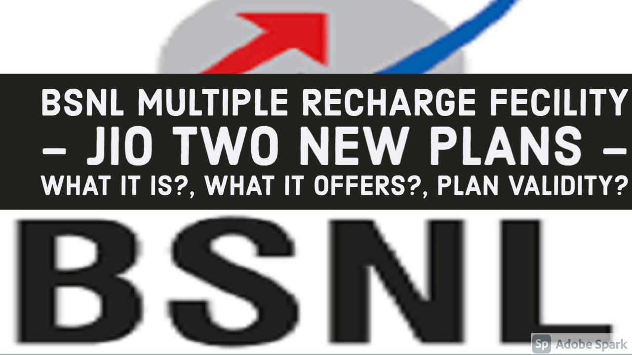 bsnl multiple recharge plans 2020