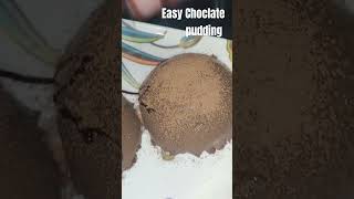 Easy Choclate pudding shorts viral chocolatepudding
