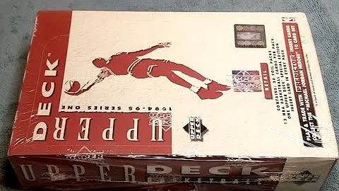1994-95 Upper Deck Retail Box! Michael Jordan Heroes Card??