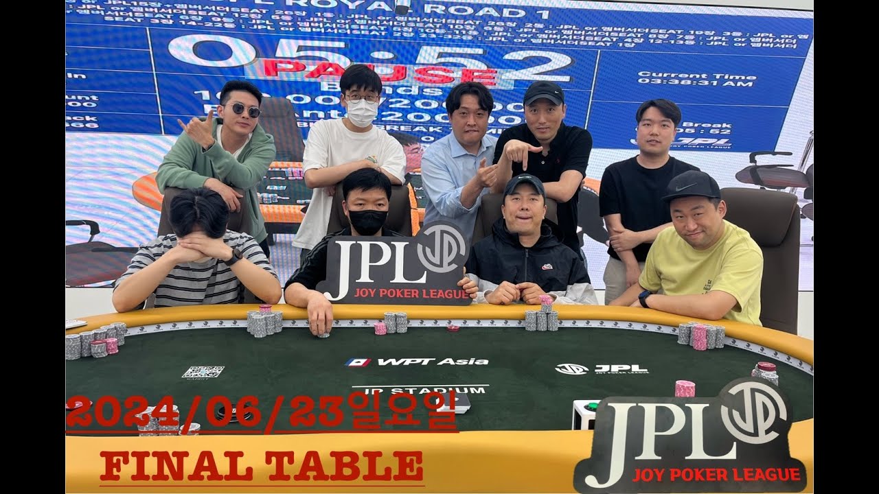 24.06.23 / JPL ROYAL ROAD / FINAL TABLE - YouTube