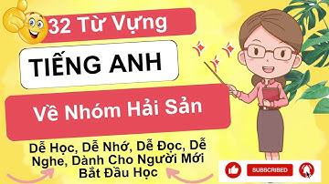 32 Từ Vựng Tiếng Anh Về Nhóm Hải Sản Cho Người Mới Bắt Đầu Học-Học Tiếng ANh Cùng Crystal